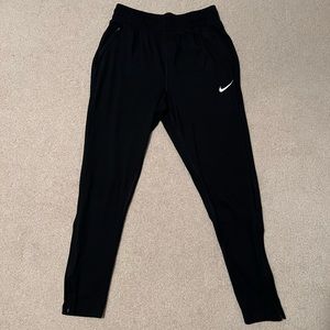 Black Nike joggers